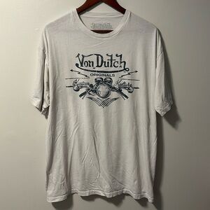 VINTAGE Y2K Von Dutch tshirt men’s sz xxl GUC